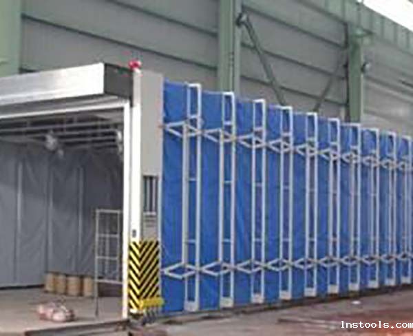 伸缩式移动喷漆房 (11)